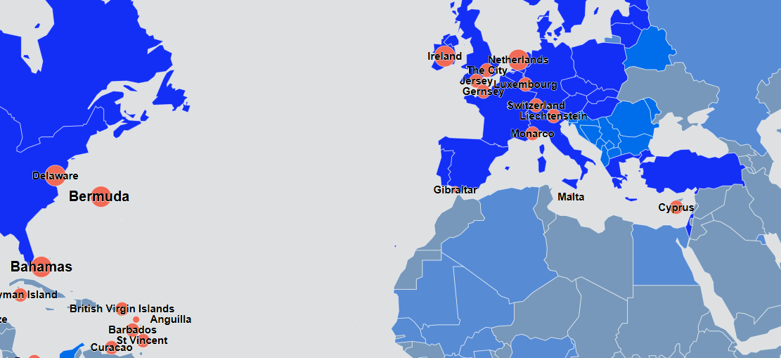 Uncovering Low Tax Jurisdictions and Conduit Jurisdictions